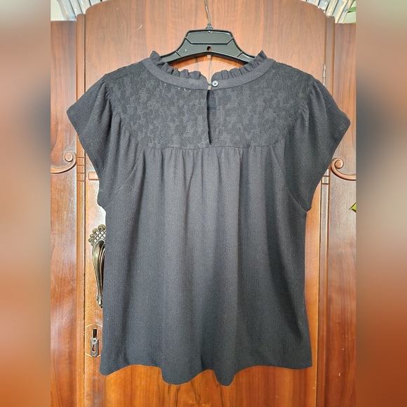 NWOT Madewell Lace Inset Top - Picture 2 of 10